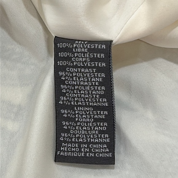 Vince Camuto Halter Style Pattern Maxi Blue and Ivory Dress any Occasion sz.6 - Picture 11 of 13